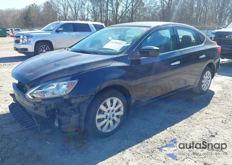 2017 Nissan Sentra Sv из США, поврежденный, VIN 3N1AB7AP3HY355137